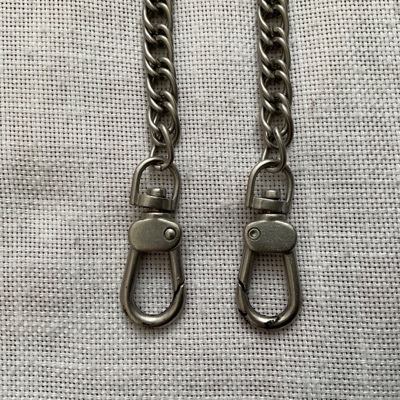 Replacement Silver Chain Crossbody Strap L;54” NWOT - Picture 5 of 10